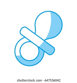 baby pacifier icon