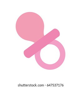 baby pacifier icon