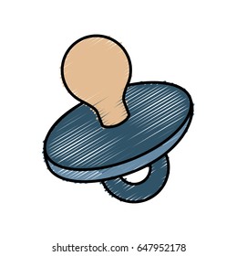 baby pacifier icon