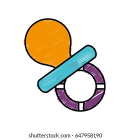 baby pacifier icon