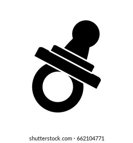 baby pacifier icon