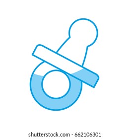 baby pacifier icon