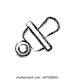 baby pacifier icon