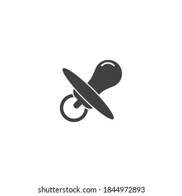 Baby pacifier icon illustration vector design