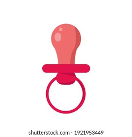 baby pacifier icon vector illustration