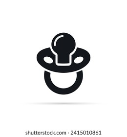 Baby-Pazifiksymbol. Vektorgrafik