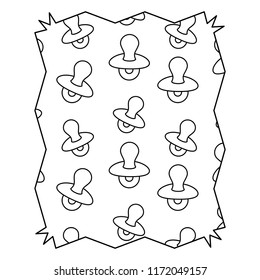 baby pacifier pattern 