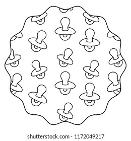baby pacifier pattern 