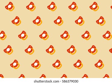 Baby pacifier product pattern 