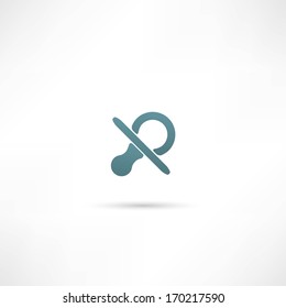 baby pacifier symbol