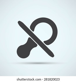 baby pacifier symbol