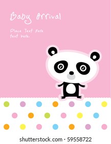 baby panda arrival
