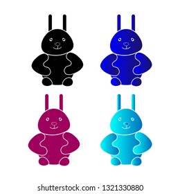 Baby Panda Logo, editable and printable perfect for use in a wide range of new media templates: Web Marketing Agency, Social Media Services Showcase, Online Marketing Apps, and Web.