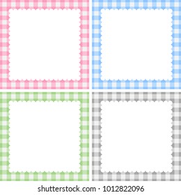 Baby pastel different vector backgrounds. 