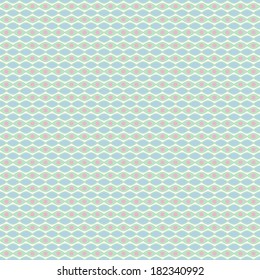 Baby pastel vector seamless pattern (tiling). Endless texture can be used for wallpaper, pattern fill, web page background, surface texture. Monochrome geometric ornament.