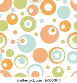 baby pattern. Consists of four patterns. Patterns of  dots and circles.