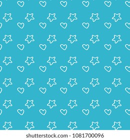 Baby pattern seamless.