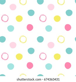 Baby Pattern Seamless Vector