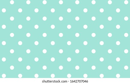 Baby pattern vector. Polka dot background. Blue pattern. Eps10.