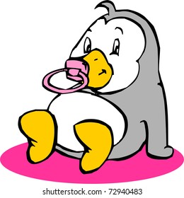 baby penguin