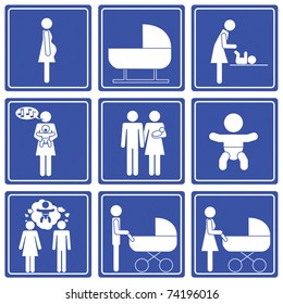 baby => pictogram - icon - symbol