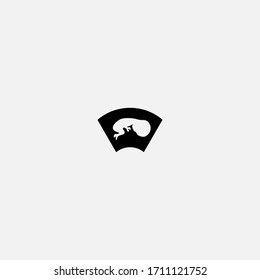 baby picture icon.baby picture vector on gray background