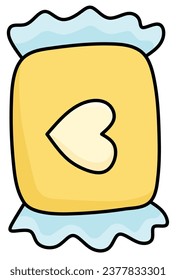 Baby Pillow Cartoon, Cute Baby Items and Toy Accessories Vector Illustration, Cute Baby Equipment, Accessories, and Toy Item
