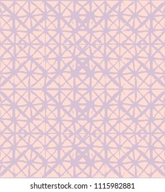 Baby Pink, Blue, Turquoise Paintbrush Organic Vector Seamless Geo Pattern Vintage Cool Ikat Tie Dye Wabi Sabi Traditional Crafts Prints. Cute Female Fashion Design, Modern Exotic Kimono Ornament.