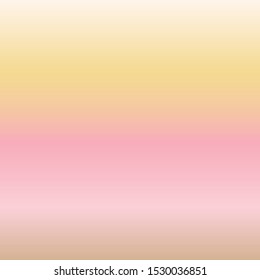 Baby Pink & Pale Gold Gradient Background Vector 