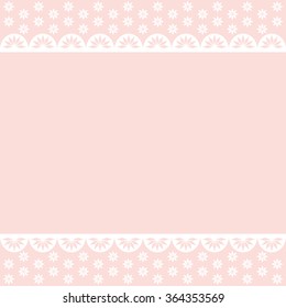 Baby pink vector background in pastel tones