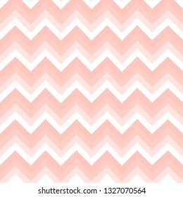 Baby pink zigzag vector pattern
