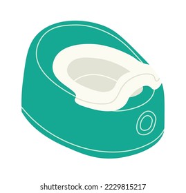 Baby potty flat icon Care equipment