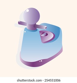 baby potty theme elements 