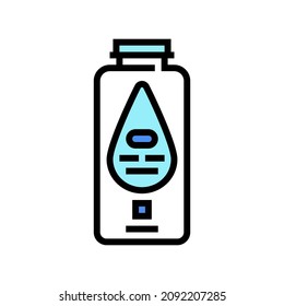 baby powder cosmetic color icon vector. baby powder cosmetic sign. isolated symbol illustration