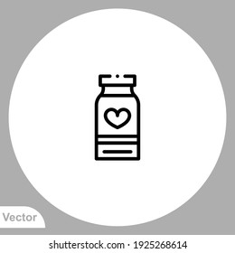 Baby Powder Icon Sign Vector,Symbol, Logo Illustration For Web And Mobile