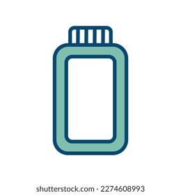 baby powder icon vector design template in white background