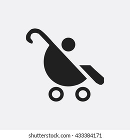 Baby in pram Icon