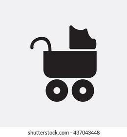 Baby pram Icon