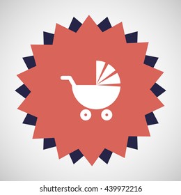 baby pram icon