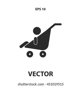 baby pram icon