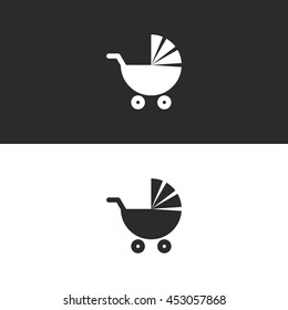 baby pram icon