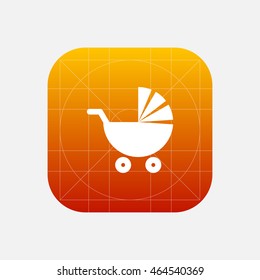 baby pram icon