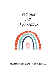 354 You are my rainbow Images, Stock Photos & Vectors | Shutterstock