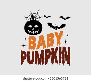 Baby Pumpkin, Halloween, Ghost, Spooky Season, witch, Halloween Funny, t shirt