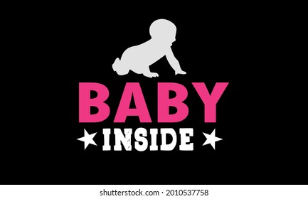 Baby Quotes T-shirt design Template