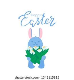 baby rabbit vector, Happy Easter