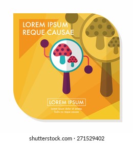 baby rattle flat icon with long shadow,eps10