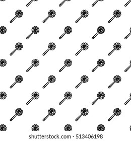 Baby rattle pattern. Simple illustration of baby rattle vector pattern for web