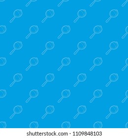 Baby rattle pattern vector seamless blue repeat for any use