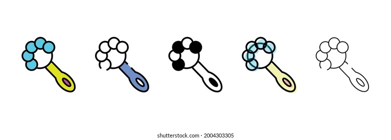 icono de tipo vector de sonda